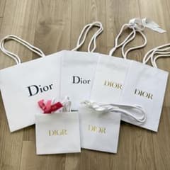 Dior ショップ袋 ショッパー 6枚セット - メルカリ