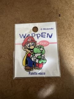任天堂 マリオ＆ヨッシー ワッペン アイロン接着のサムネイル