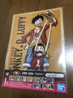 원피스 이치 반 쿠지 one piece 컬렉션 클리어 파일 2 종류