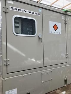 発電機　三菱ディーゼル非常用発電機のサムネイル