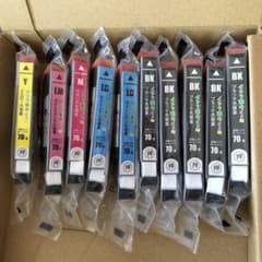 IC70 エプソン（EPSON ）互換インクカートリッジ 10本のサムネイル