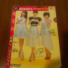 AKB48 柏木由紀 山本彩 宮脇咲良 クリアファイルのサムネイル