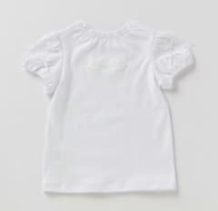 mezzo piano Tシャツ ホワイト　天使の羽 100cmのサムネイル