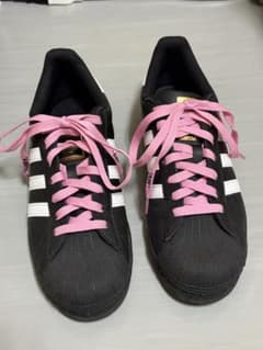 adidas SUPERSTAR ブラック/ホワイトのサムネイル