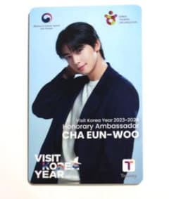 おまけ付き!チャウヌ Tmoneyカード Visit Korea - メルカリ