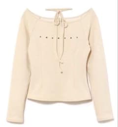 andmary Mary logo choker tops ivoryのサムネイル