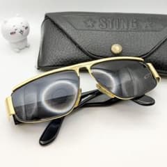 STING スティング 長渕剛 ゴールド サングラス - メルカリ