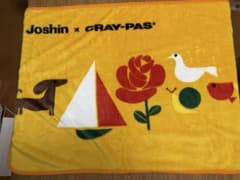 사쿠라 크레파스 무늬 3WAY 담요 Joshin 신품 미개봉