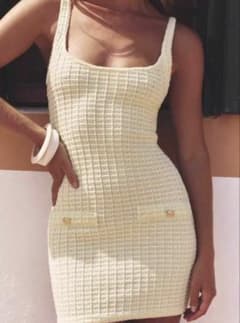 ZARA ストレッチショートワンピースのサムネイル
