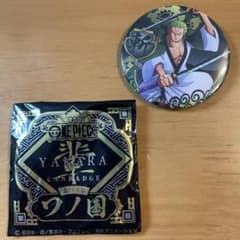 ONE PIECE 輩缶バッジ ワノ国 ゾロ - メルカリ
