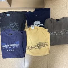 ソ*ク様 Harley-Davidson 半袖tシャツ5枚セット - メルカリ
