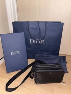 Christian Dior オブリークレザーショルダーバッグのサムネイル