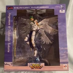 G.E.M. メガハウス エンジェモン&高石タケル フィギュア デジモン