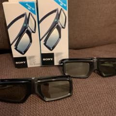 SONY TDG-BT500A 2個セット　ソニー　3Dメガネのサムネイル