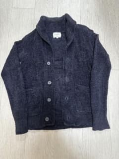 UNITED ARROWS ショールカラー カーディガン ブラック サイズSのサムネイル