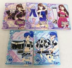 アイカツ アンコール カード レア 霧矢あおい 紫吹蘭 セット - メルカリ