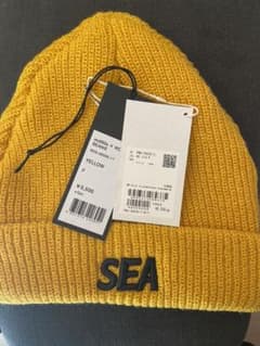 緊急値下げ！WIND AND SEA ニット帽のサムネイル