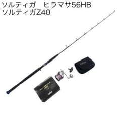 ダイワ ソルティガZ40 ＆ ソルティガ ヒラマサ 56HB ジギング - メルカリ