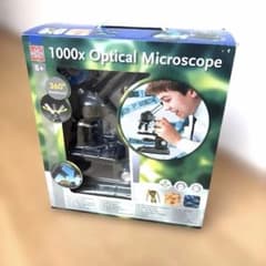 新品 EDU-TOYS 1000倍 光学顕微鏡セット 自由研究のサムネイル