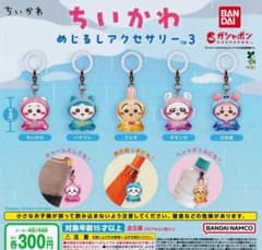 ちいかわ めじるしアクセサリー3 コンプのサムネイル