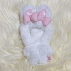 【即日発送】エスターバニー 着ぐるみキーホルダー ホワイト 白 PLAZA