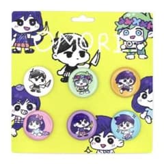 OMORI オモリ ゲーム グッズ 缶バッジのサムネイル