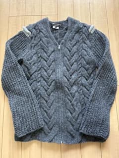 2011 AW 肩取手　カーディガン　homme plus Mサイズ 2011 AW 片取手 カーディガン homme plus Mサイズ - メルカリ