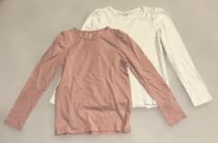 H&M 長袖カットソー 2枚セット 120cmのサムネイル