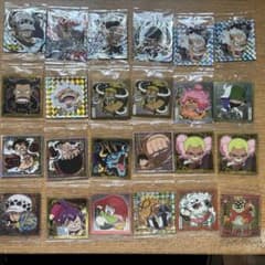 ワンピース ウエハースシール 24枚セット　おまけ付きのサムネイル