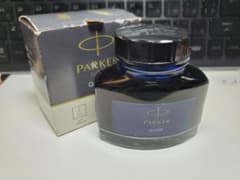 万年筆のインク PARKER QUINK ブルーブラックのサムネイル