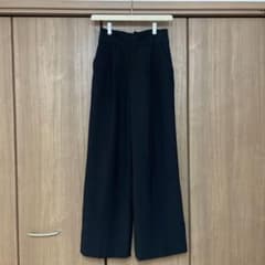 MURUA 黒 ワイドパンツ ハイウェストのサムネイル