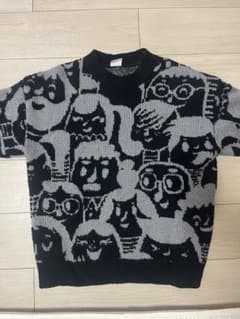 [激励]メンズニットセーター　90s 古着のサムネイル
