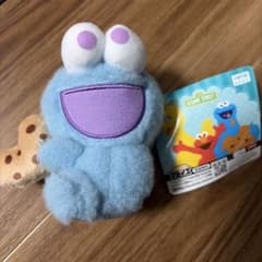 セサミストリート ハートだっこマスコット ぬいぐるみ クッキーモンスター