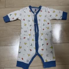 ◆Petit Bateau◆プチバトー オーガニックコットンロンパース 60cmのサムネイル
