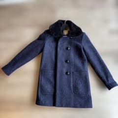 ZARA ネイビーコート Mのサムネイル