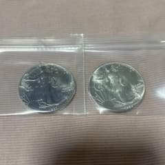 アメリカン・シルバー・イーグル純銀銀貨 1986年 1987年 - メルカリ