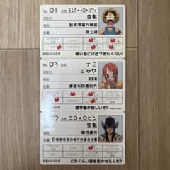 ワンピース 診察券カード チョッパークリニック - メルカリ