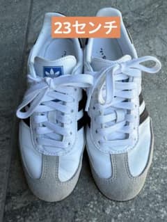 Adidas SAMBA ホワイト　コアブラック　クリアグラナイト　23㌢のサムネイル