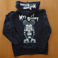 MY FIRST STORY フード付きパーカー ジップパーカー M マイファス