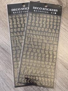 韓国　シール　ステッカーのサムネイル
