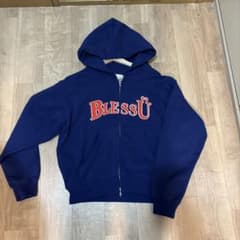 BlessÜ ネイビー フード付きパーカーのサムネイル
