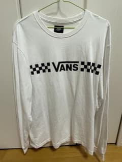 バンズ ロンT 白　vansのサムネイル