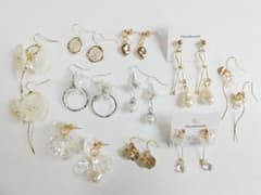 10点】ハンドメイドピアス まとめ売り 在庫一掃セール - メルカリ