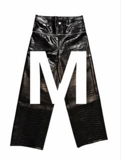 goar.archive クロコダイルパンツ　マットブラック goar.archive クロコダイルパンツ M 最安値 - メルカリ