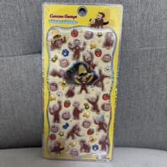 おさるのジョージ プチドロップステッカーのサムネイル