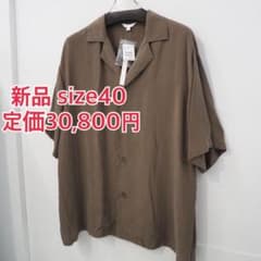 新品 定価3万円 ドローイングナンバーズ 25ss オープンカラー 半袖 シャツ 新品 定価3万円 ドローイングナンバーズ 25ss オープンカラー 半袖