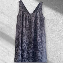 Luxe Relaxing【L】 花柄シアーワンピース チュニック 透け感のサムネイル