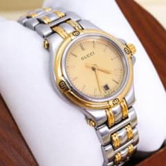 稼働 GUCCI 腕時計 9040L コンビカラー レディース 新品電池2283 m45124669612_1.jpg?1755420759