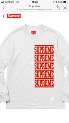 ナスオ様専用シュプリーム トレーナー  Supremeのサムネイル