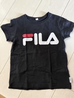 FILA キッズ Tシャツ ブラックのサムネイル